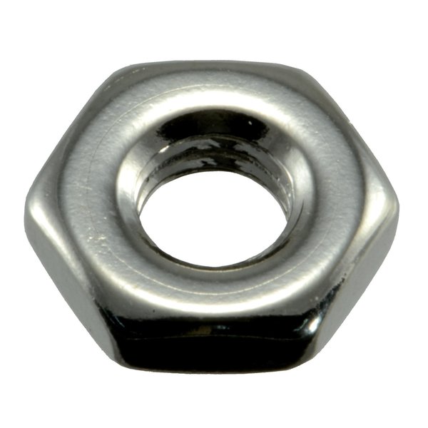 Midwest Fastener Hex Nut, #10-32, 18-8 Stainless Steel, Not Graded, Plain, 12 PK 33371